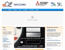 Tablet Screenshot of edilclima.com